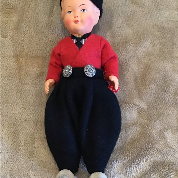 Vintage Dovina Dutch Boy Collectible Doll - Picture 6 of 13